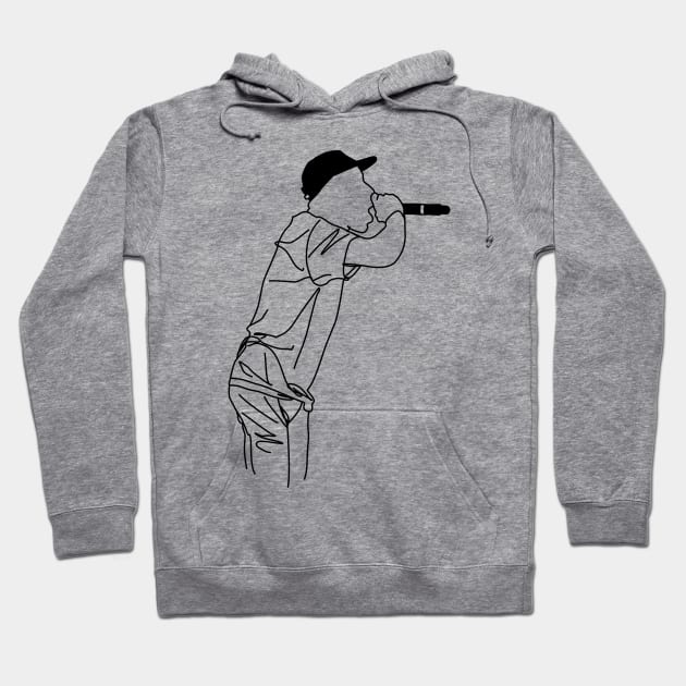 Tyler, The Creator - Badly Drawn Bands Hoodie by BadlyDrawnBands